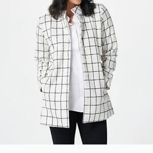 StyleList by Micaela, Funnel Neck Coat, Size Small, NWOT